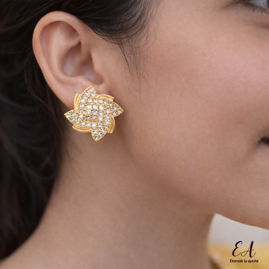 Zara earrings (gold)