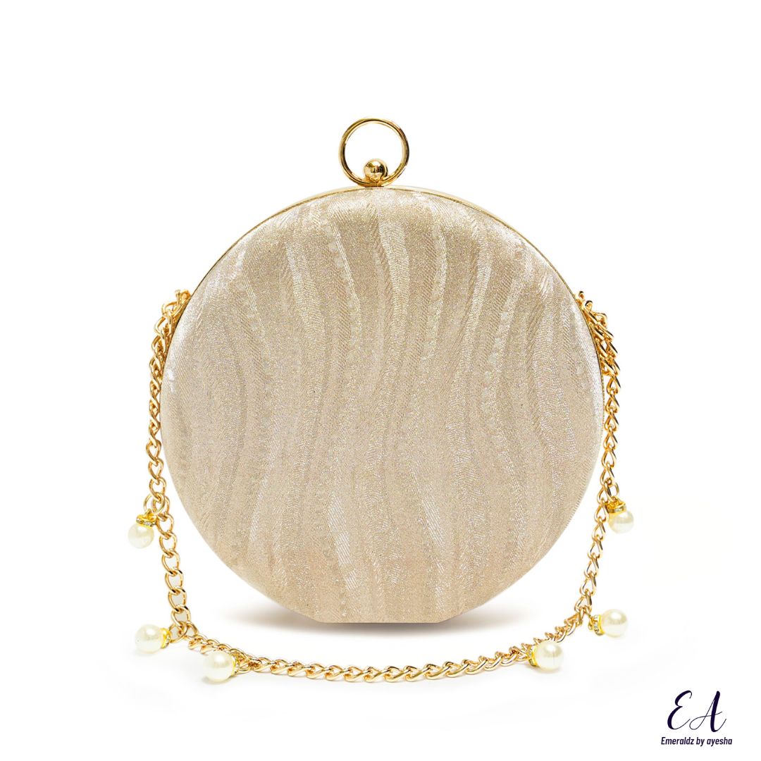 Bianca chain Clutch (gold)