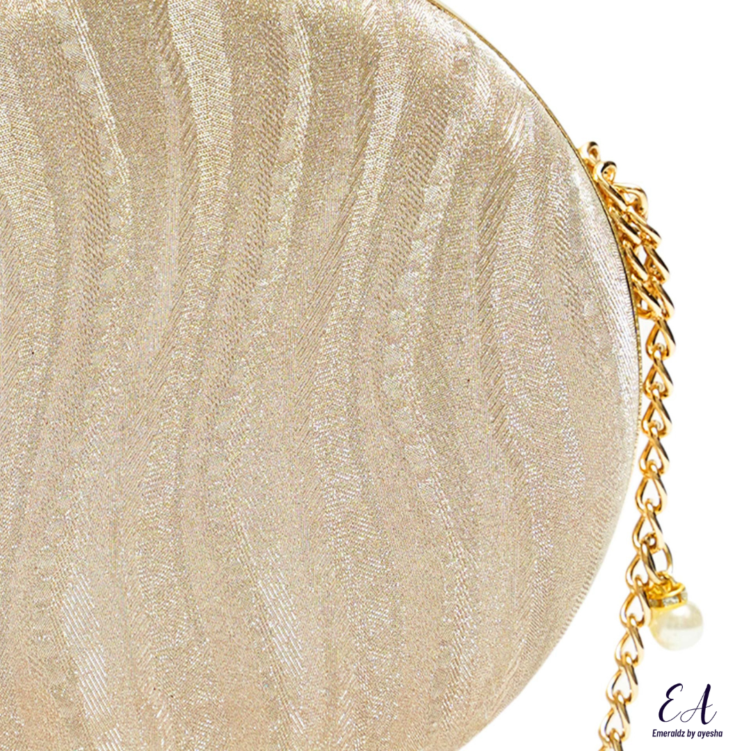 Bianca chain Clutch (gold)