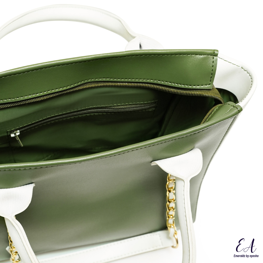 Ava Tote Bag (green)
