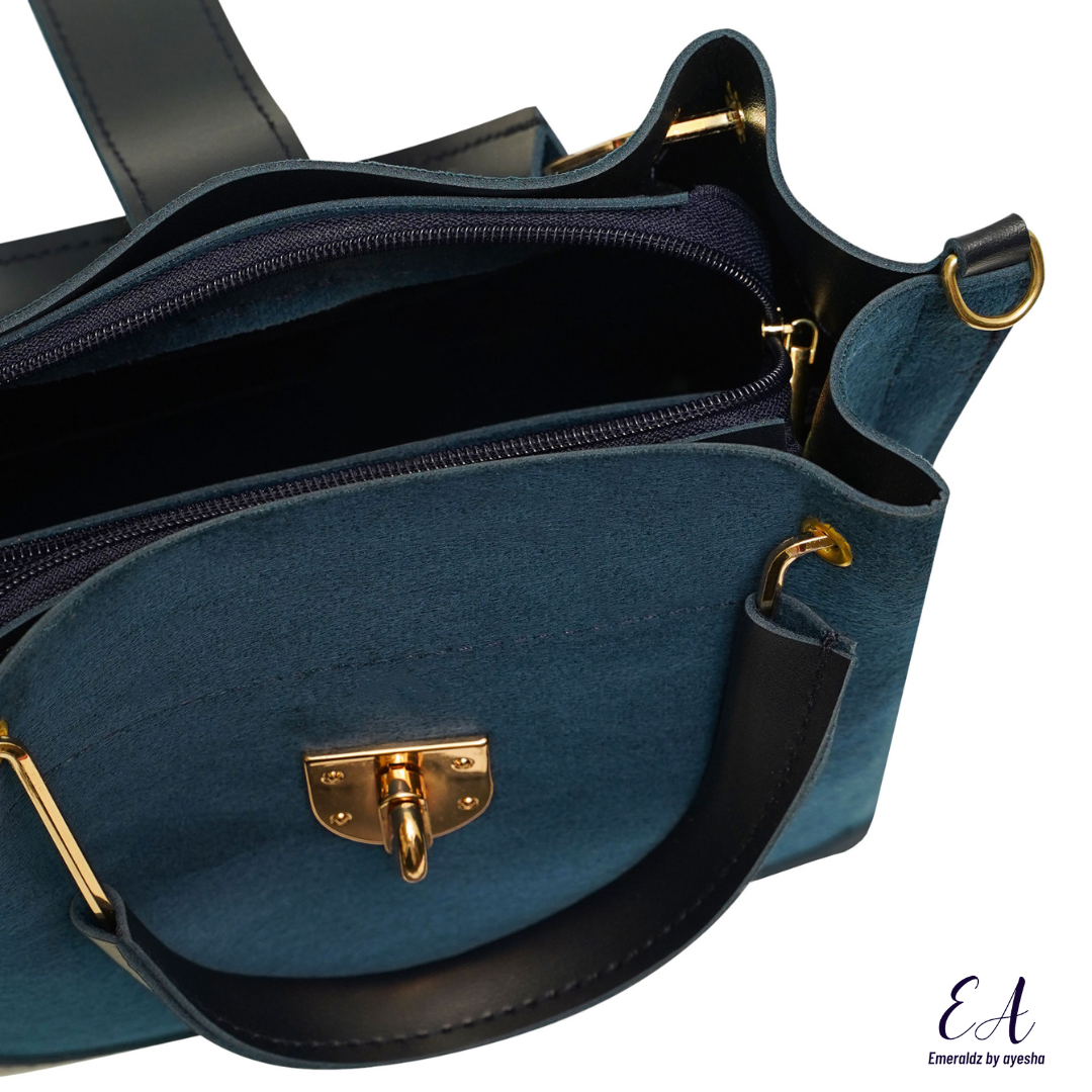 Hazel Hand Bag (blue)