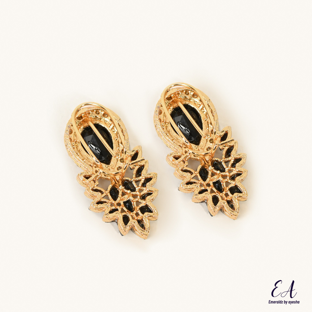 Inaya earrings (black)