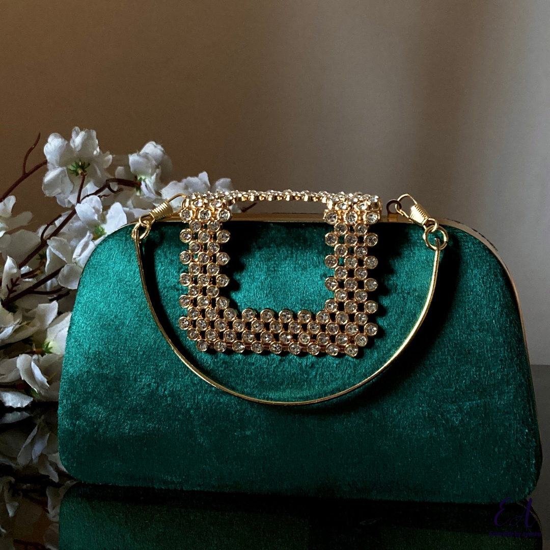 Olivia Clutch (green)