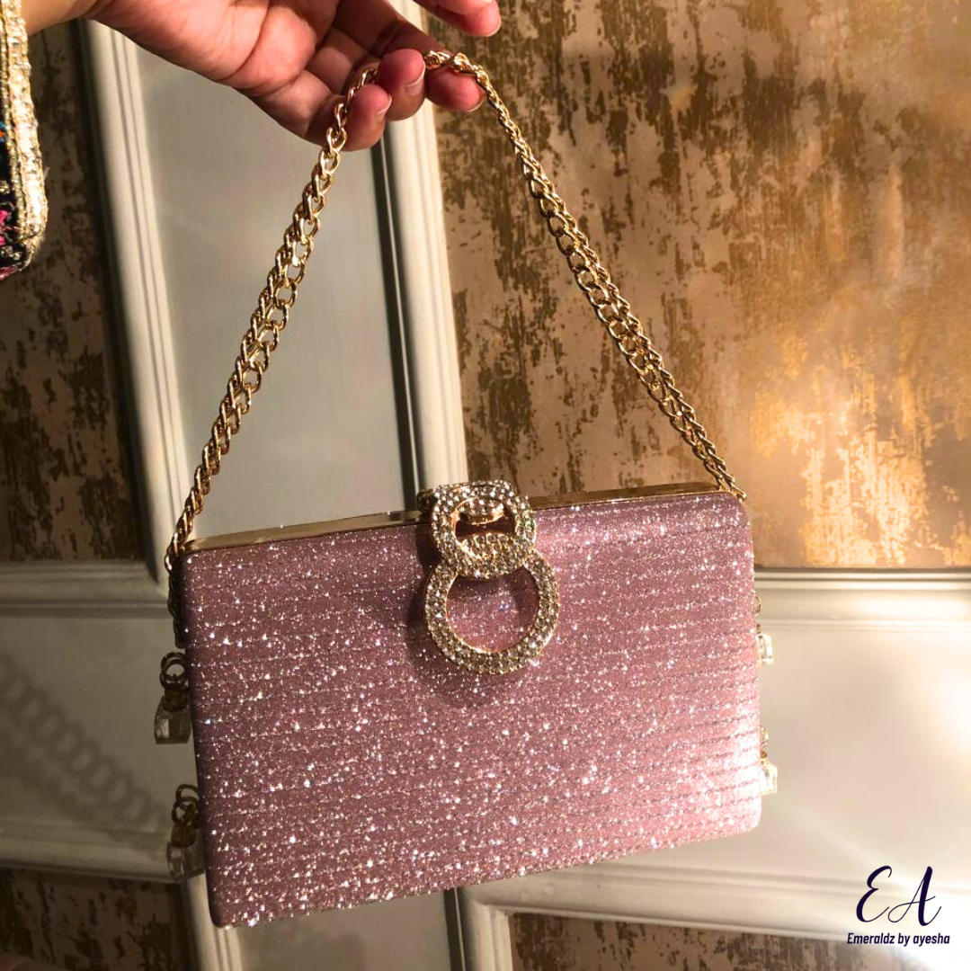 Aria Clutch (pink)
