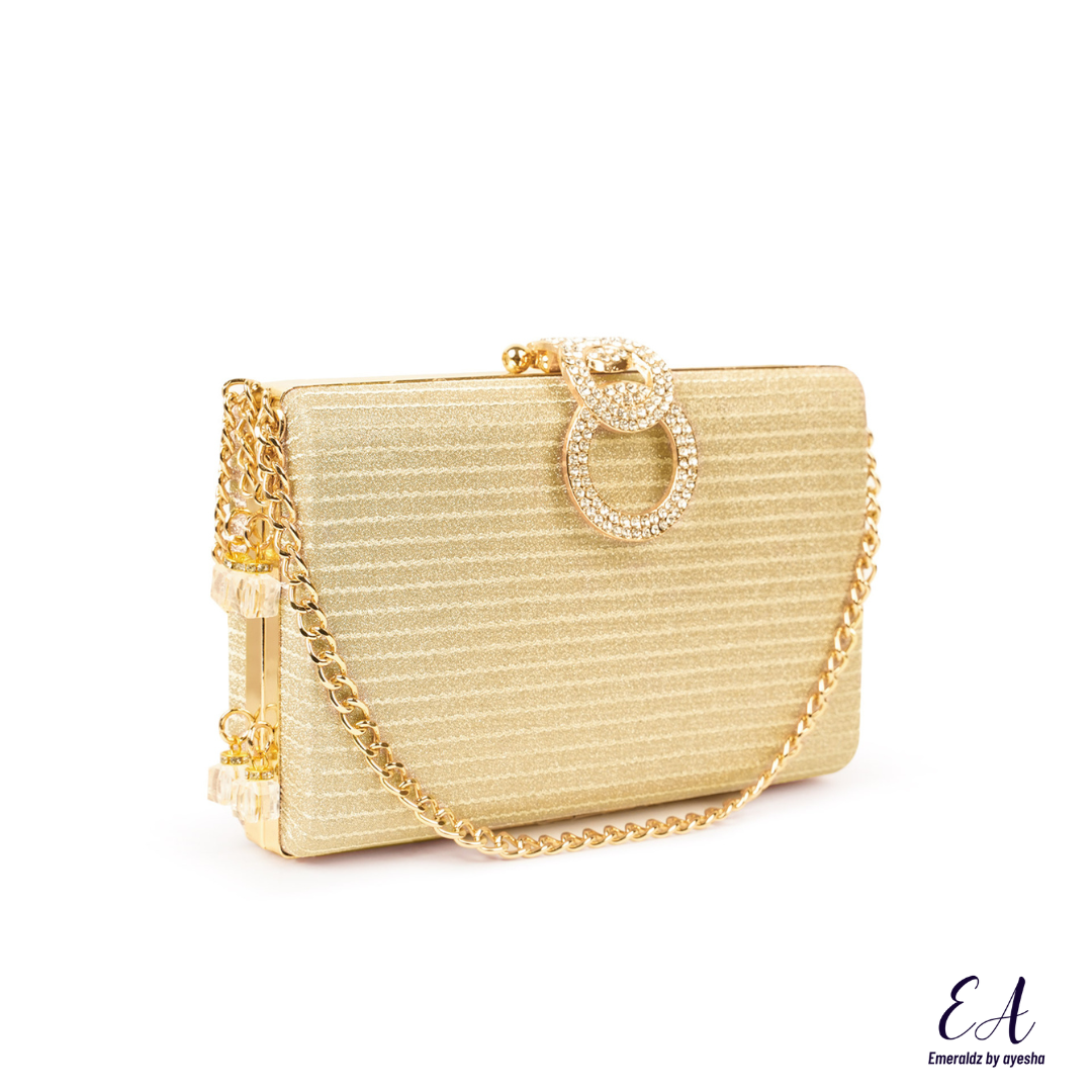 Aria Clutch (gold)