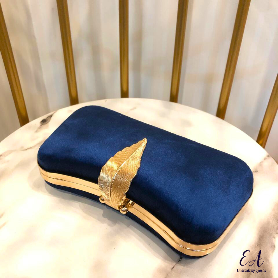 Alice Clutch (blue)