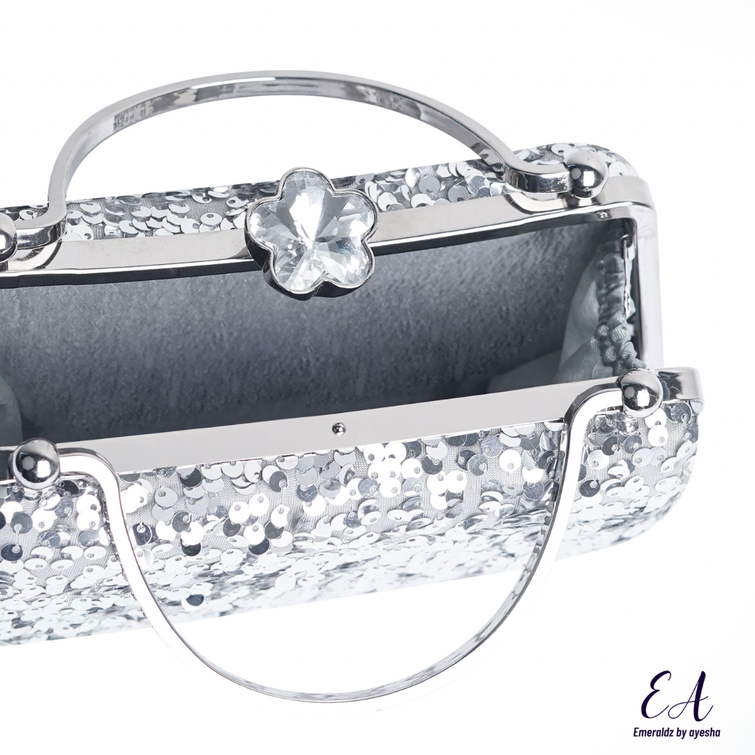 Stardust Clutch (silver)