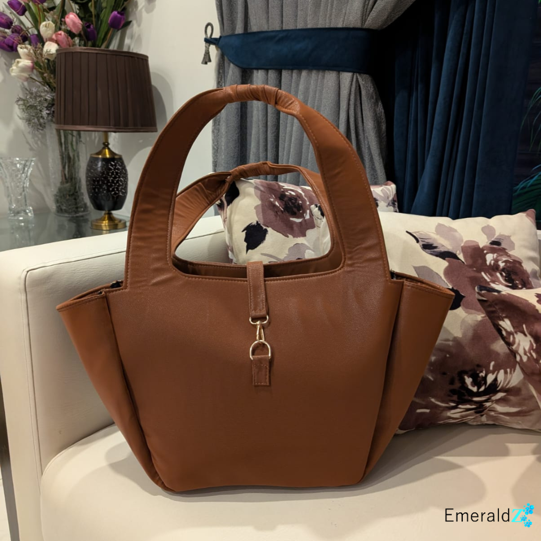 Elara Tote Bag (brown)