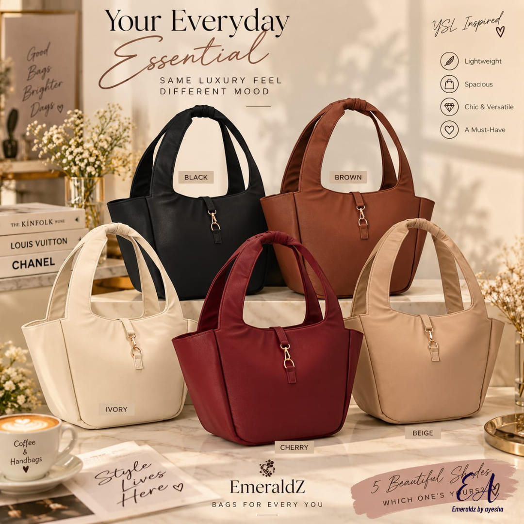Elara Tote Bag- all colors
