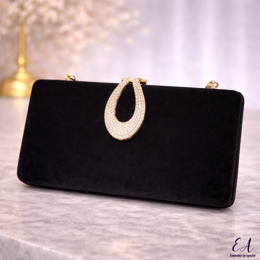 Fiona Clutch (black)