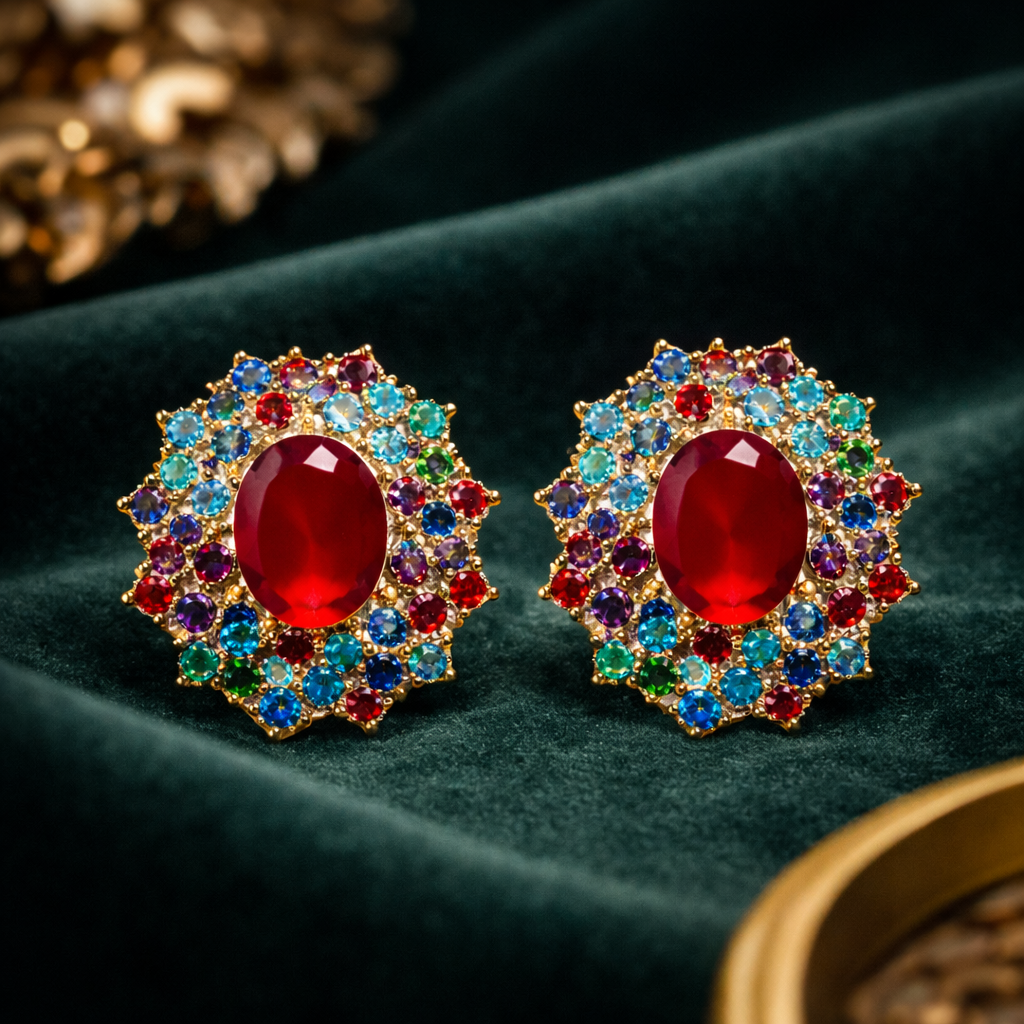 Noor earrings (multi)