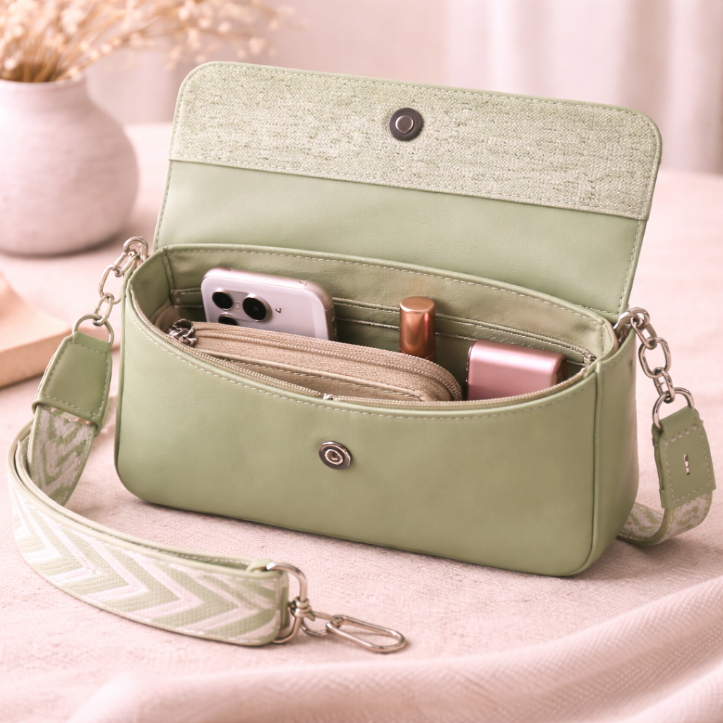 Bella crossbody bag (green)