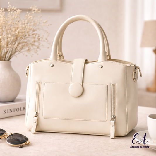 Ava hand Bag (ivory)