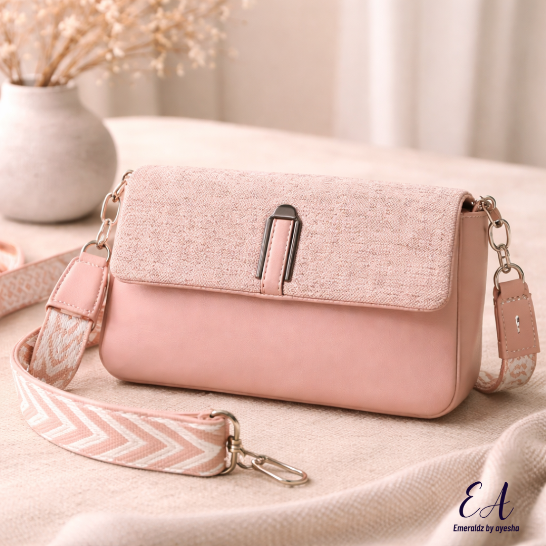 Bella crossbody bag (pink)