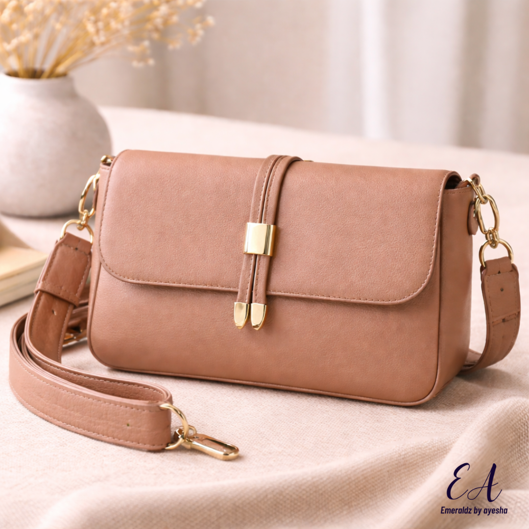 Ariel shoulder bag (pink)