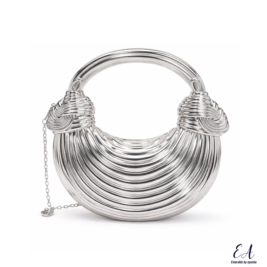 Clarissa Mini Clutch (silver)