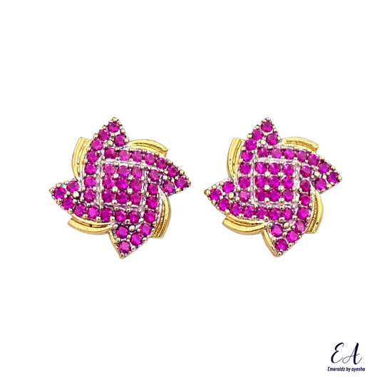 Zara earrings (ruby)