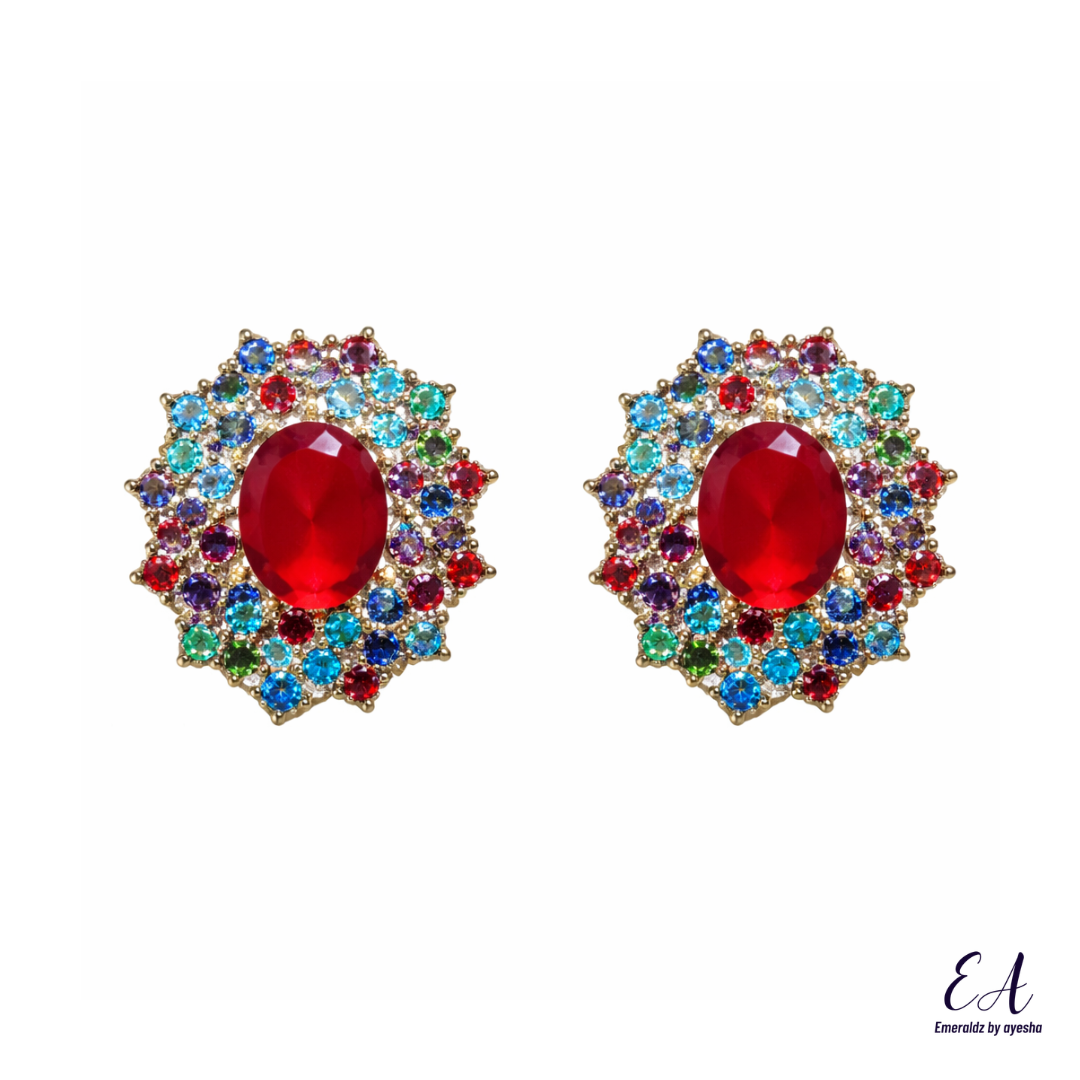 Noor earrings (multi)