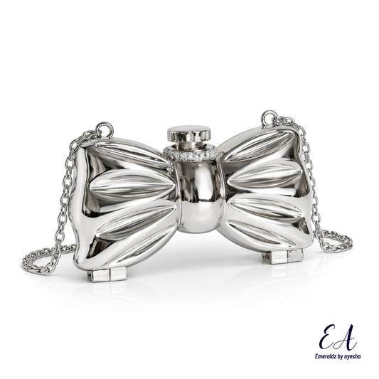 Olivia Clutch (silver)