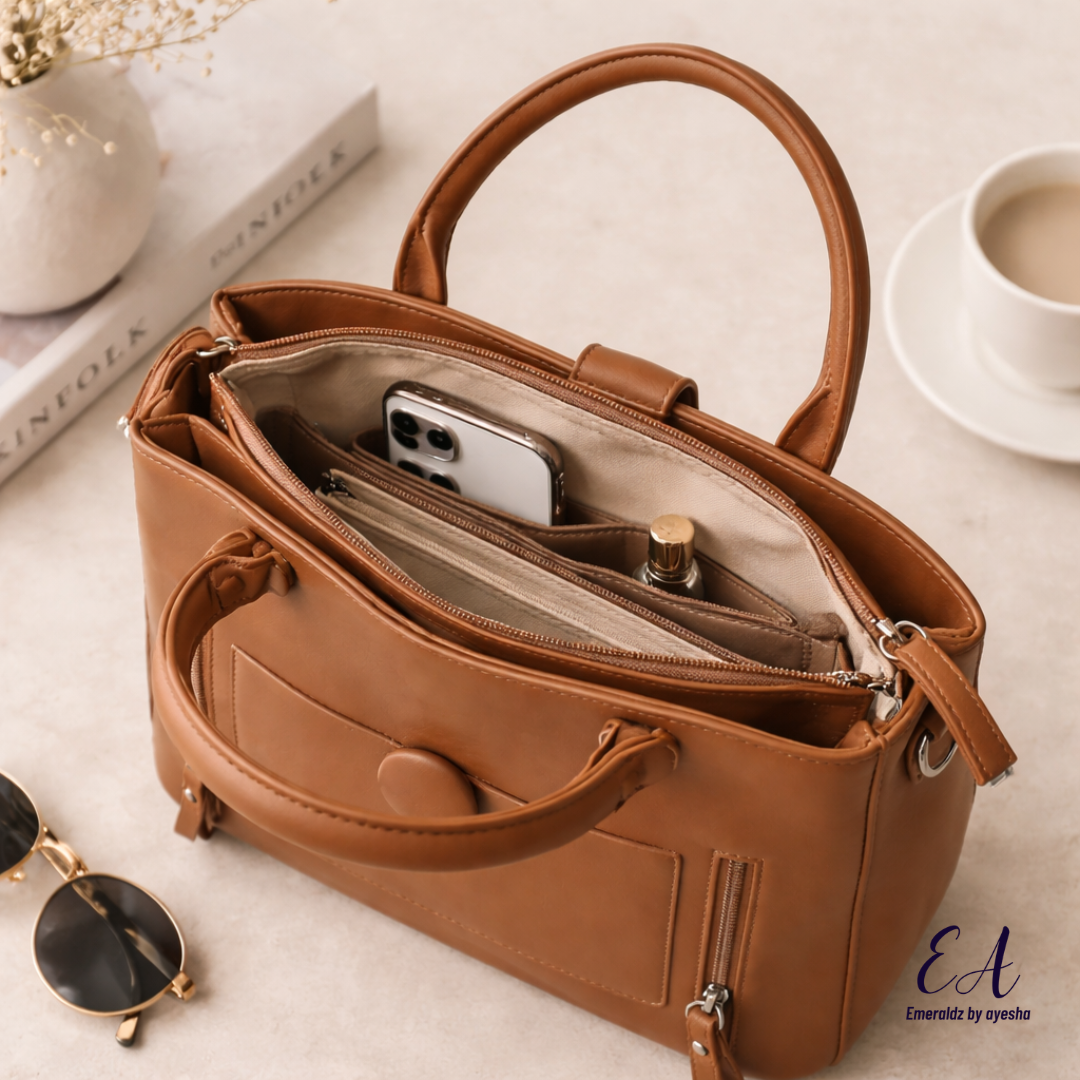Ava hand Bag (brown)