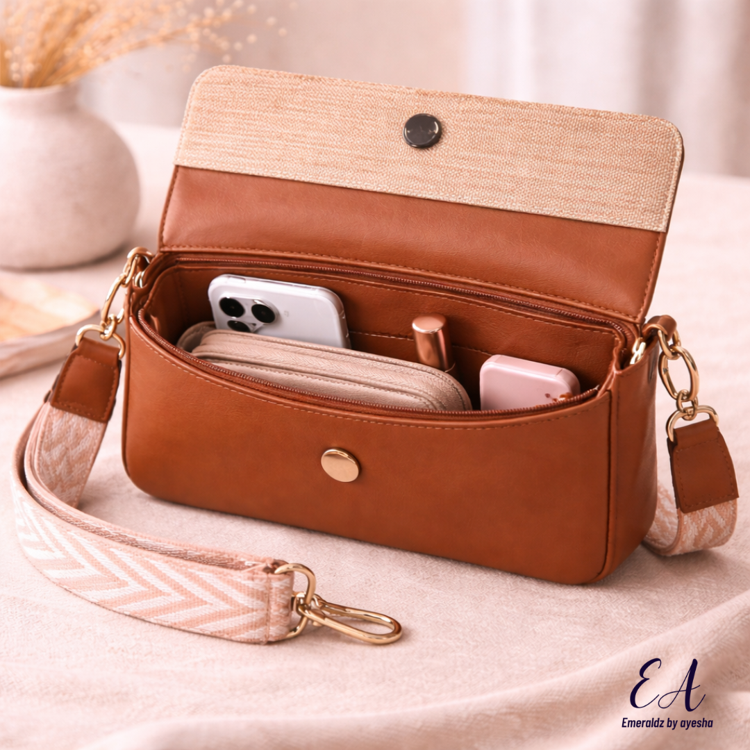 Bella crossbody bag (brown)