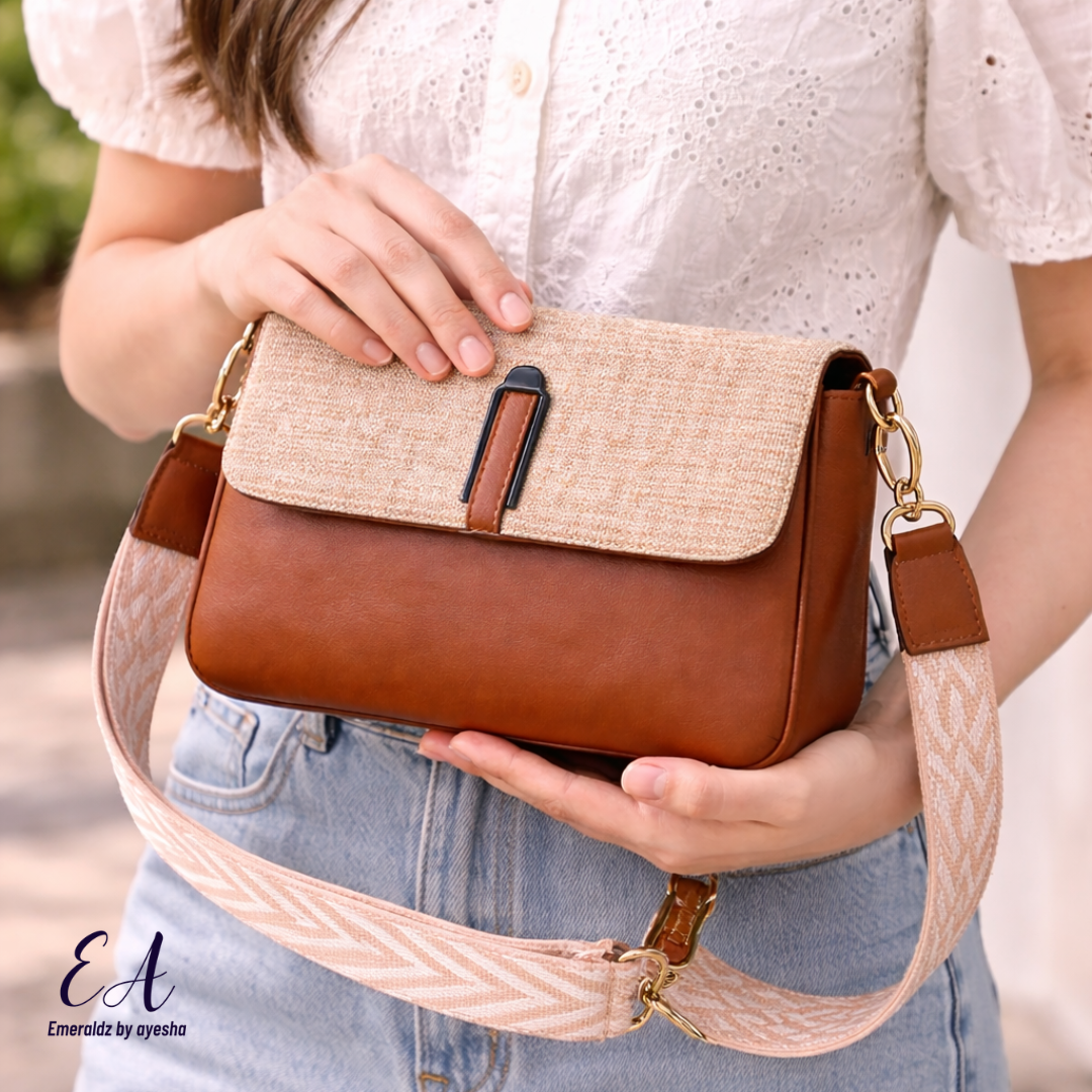 Bella crossbody bag (brown)