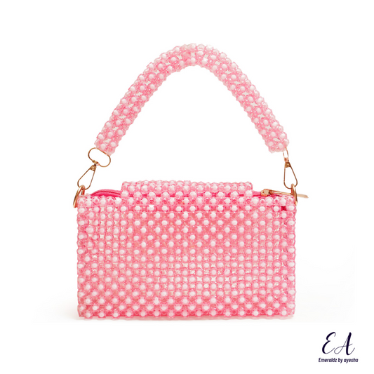 Twilight Beads Bag (pink)