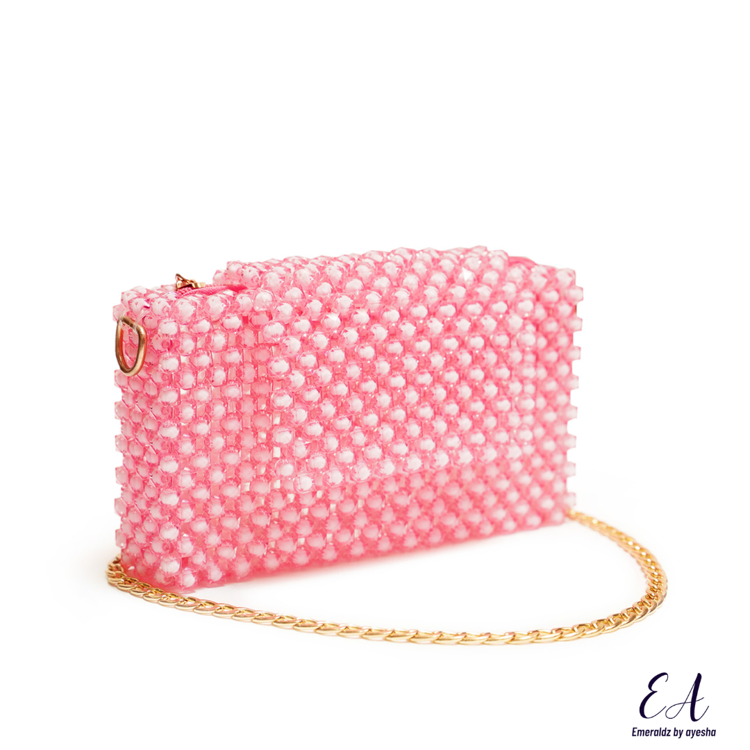 Twilight Beads Bag (pink)