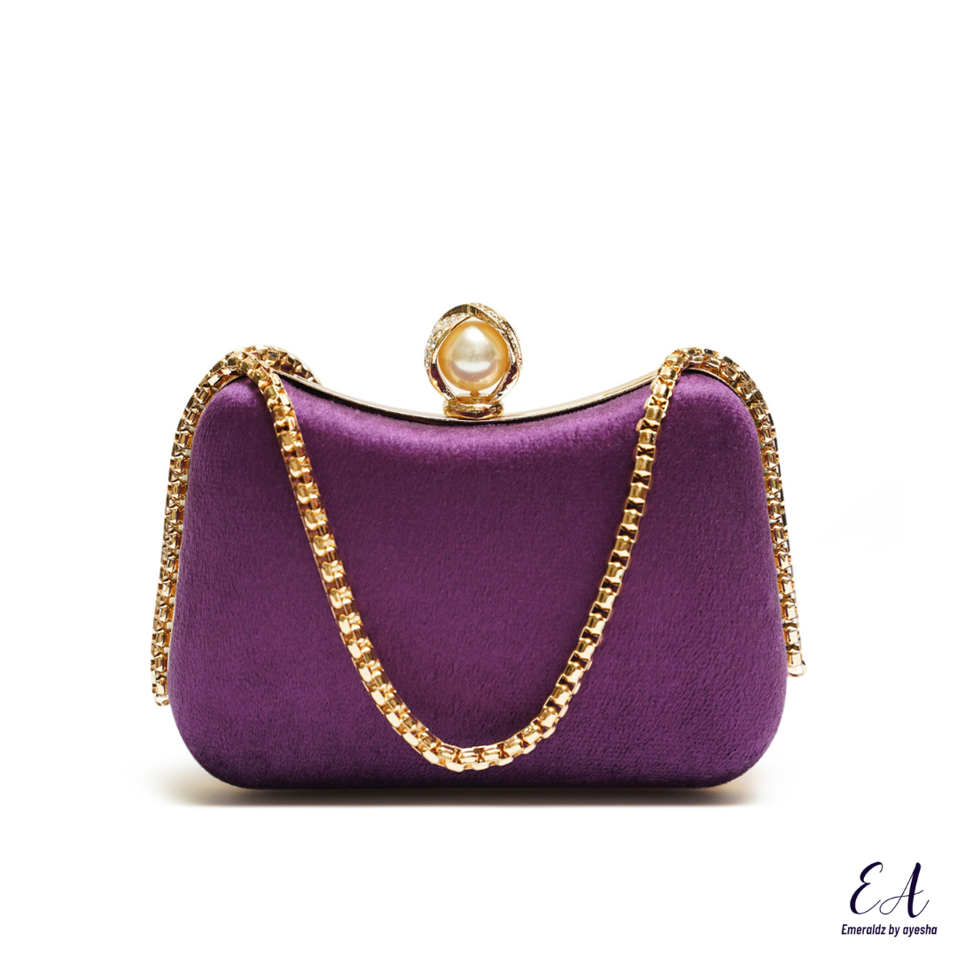 Mia Clutch (purple)