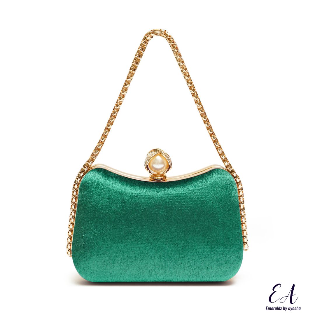 Mia Clutch (green)