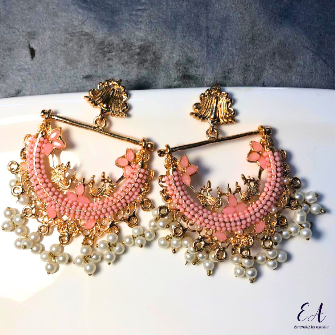 Husna Earrings (pink)