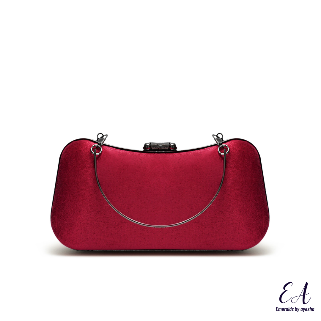 Alice Clutch (red velvet)