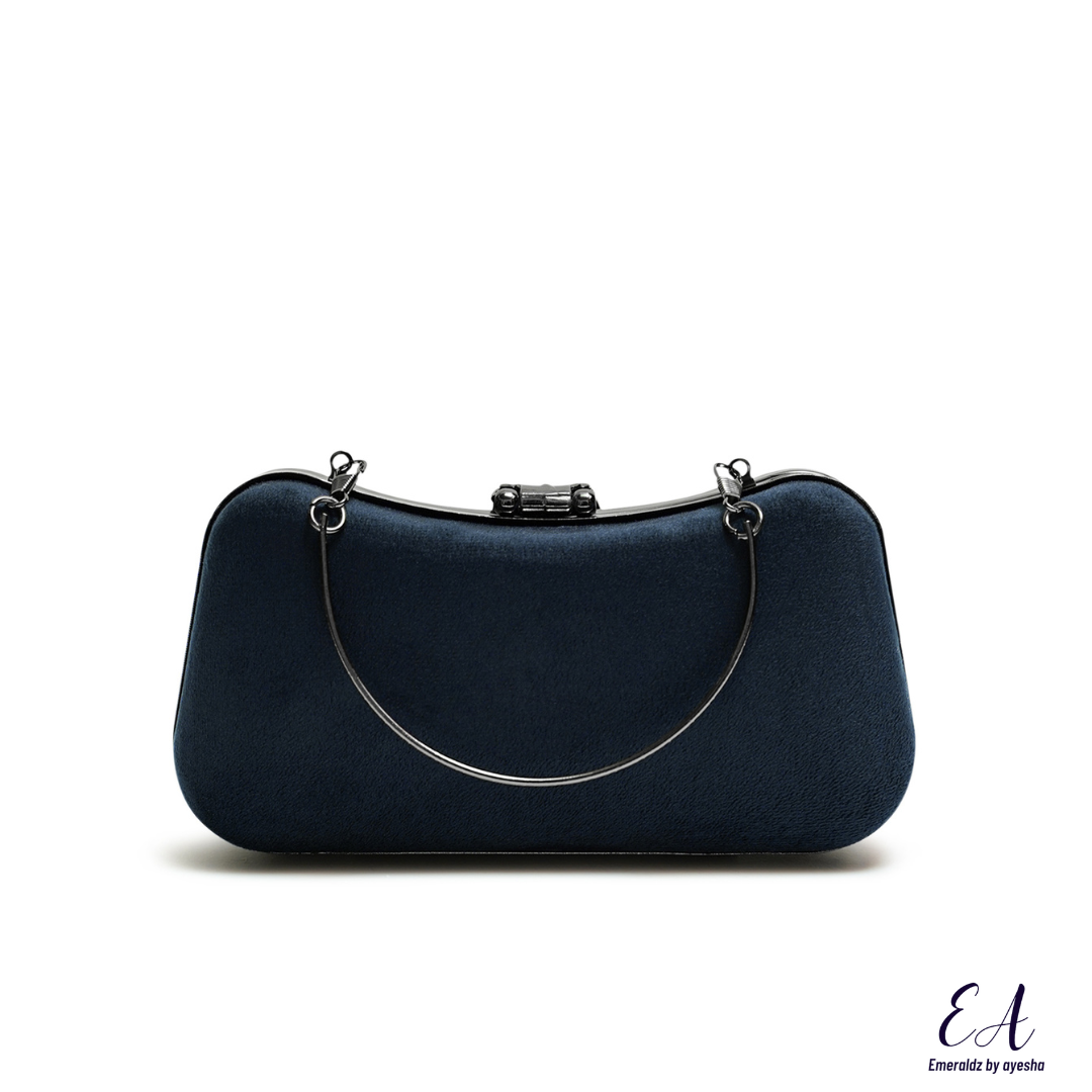 Alice Clutch (navy blue)