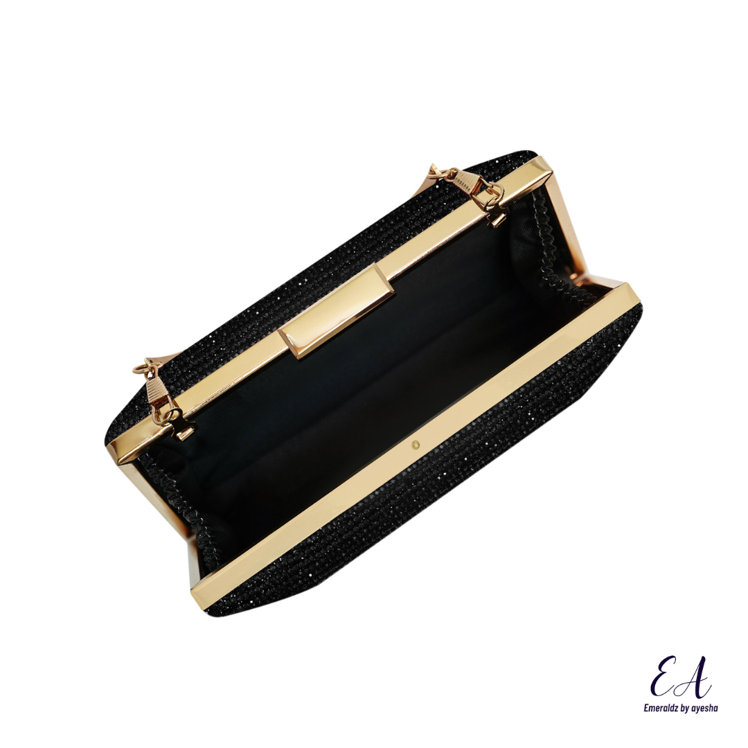 Elizabeth Clutch (black)