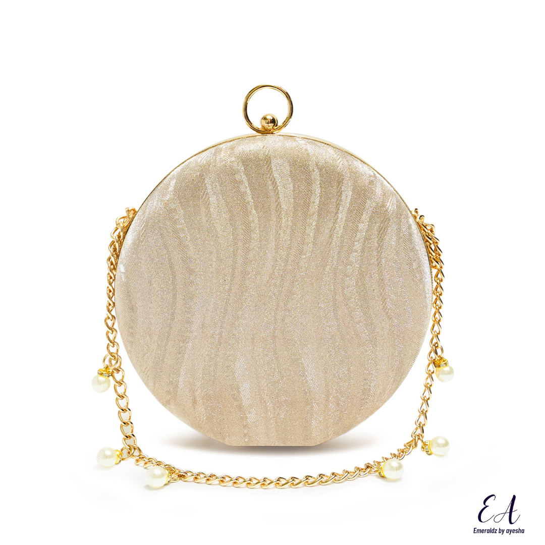 Bianca Chain Clutch (gold)