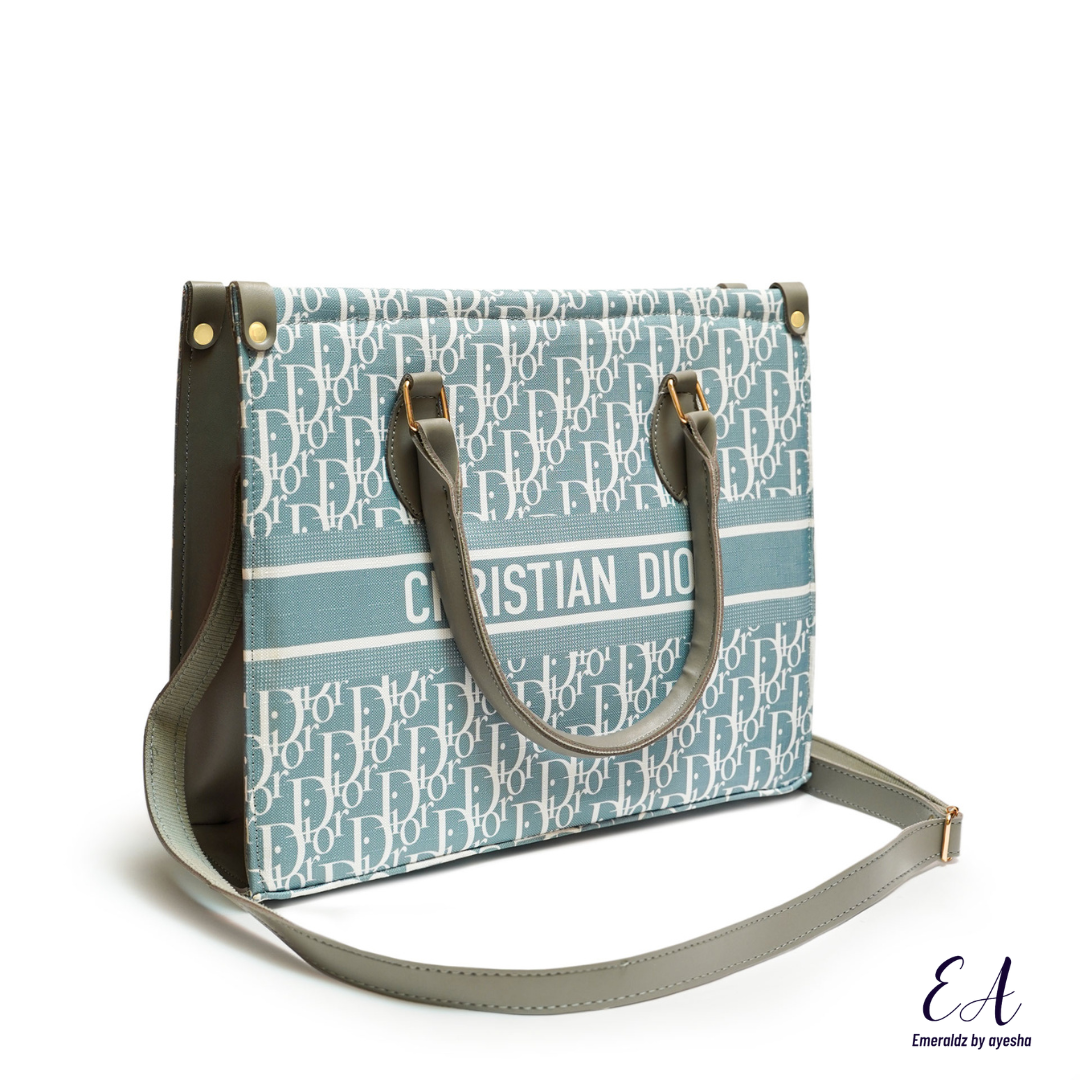 Christian Tote Bag (light blue)