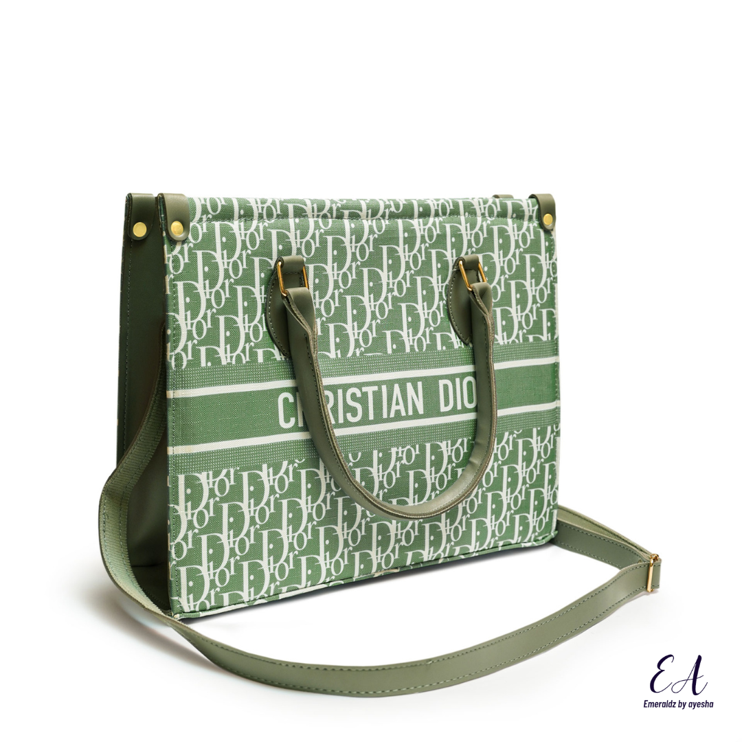 Christian Tote Bag (light green)