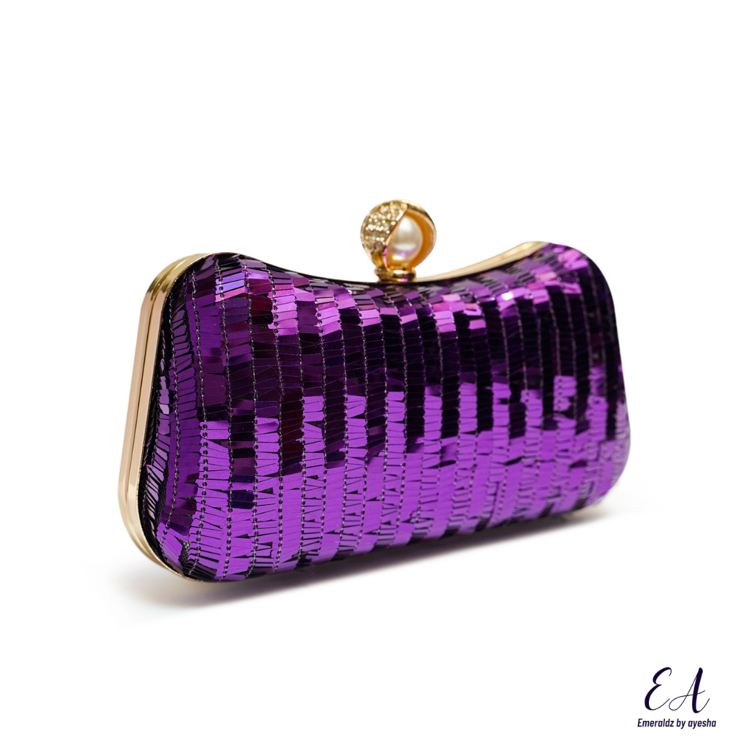 Stardust Clutch (purple)