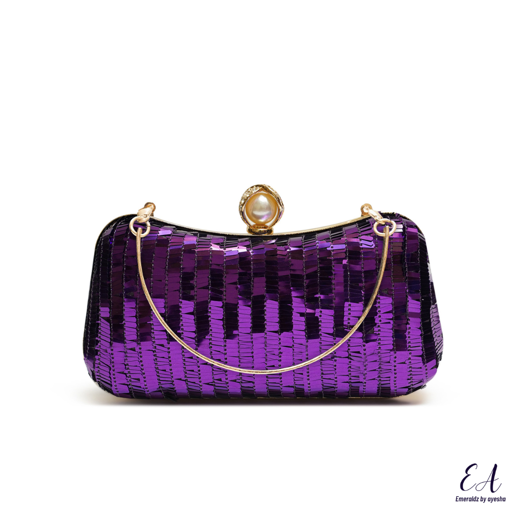 Stardust Clutch (purple)