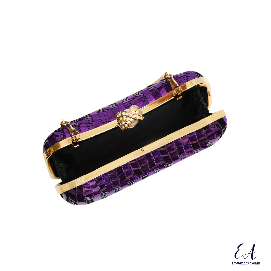 Stardust Clutch (purple)