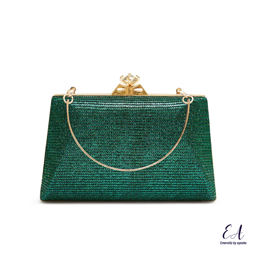 Aurora Clutch (green)