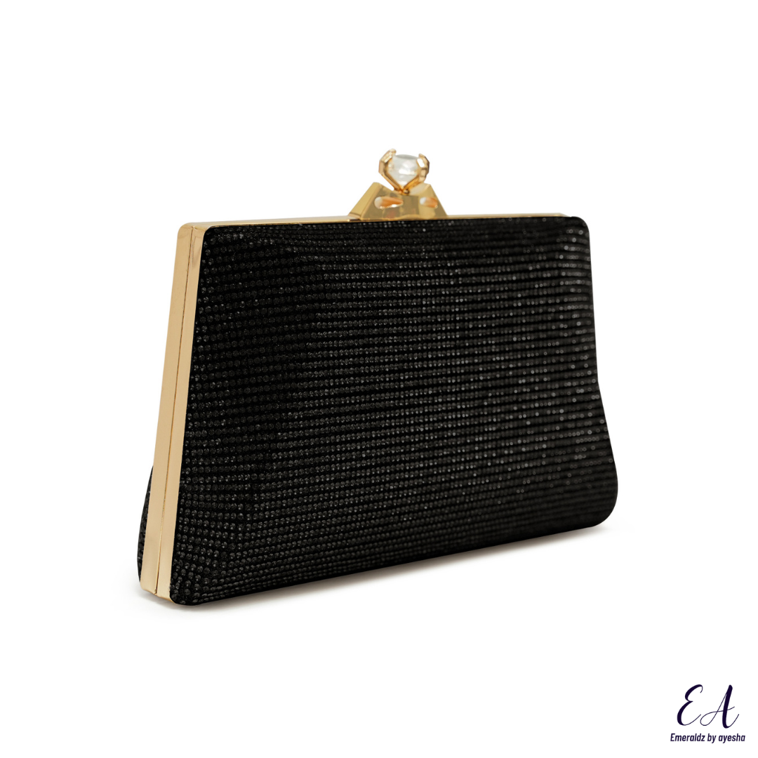 Aurora Clutch (black)