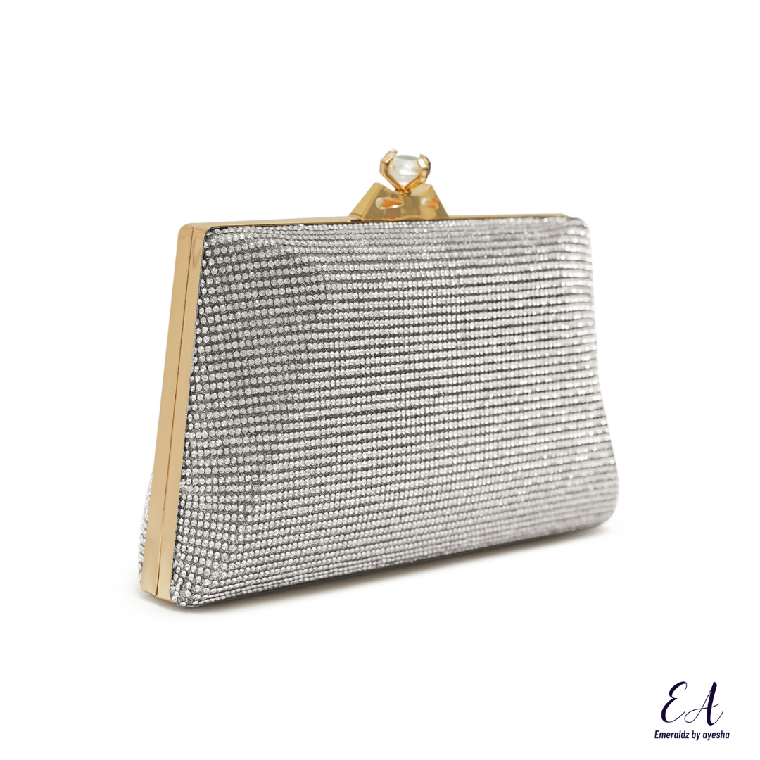 Arora Clutch (silver)