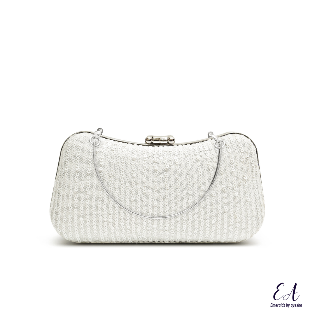 Alice Star Clutch (white)