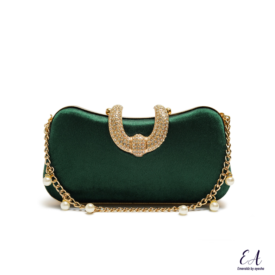 Fiona Clutch (green)