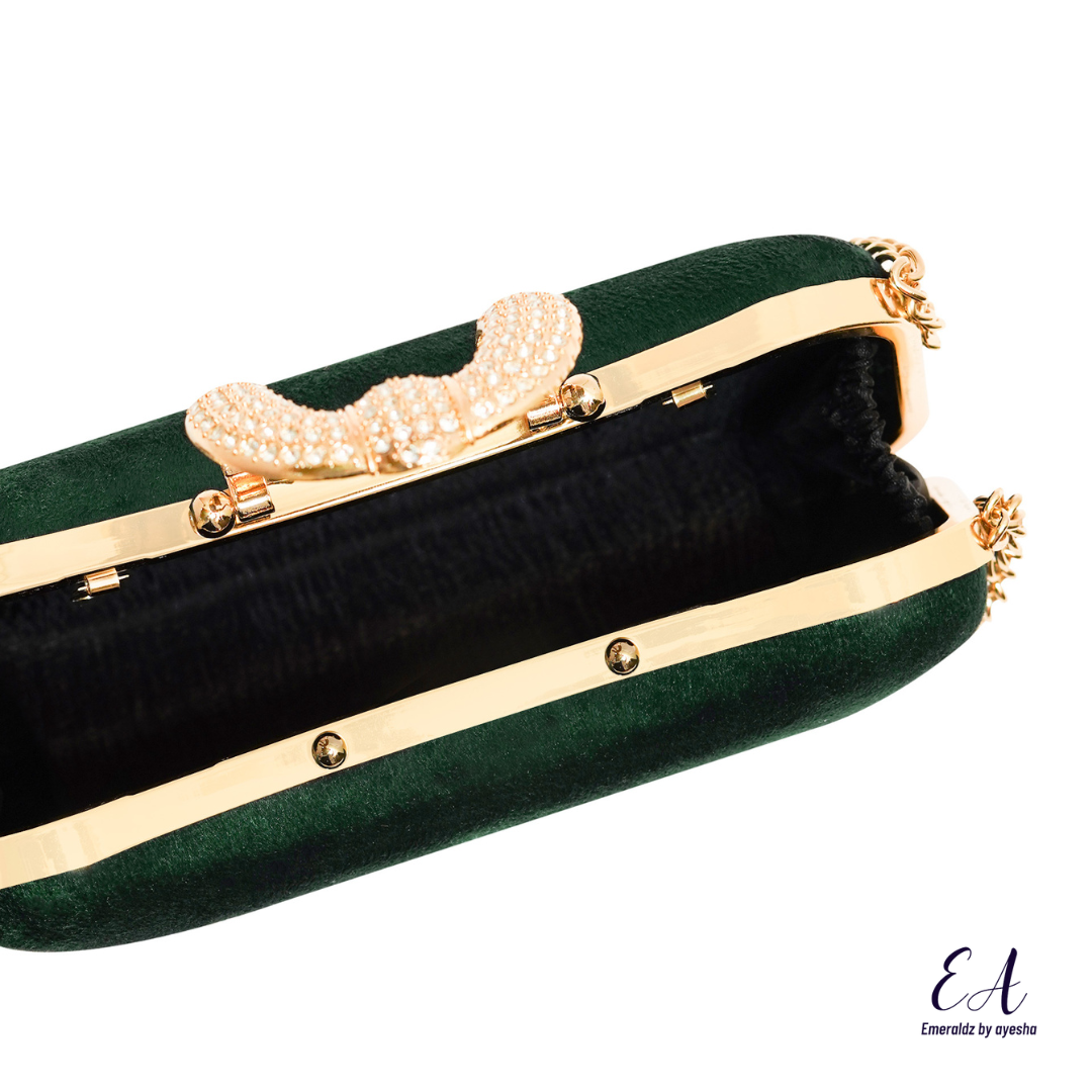 Fiona Clutch (green)