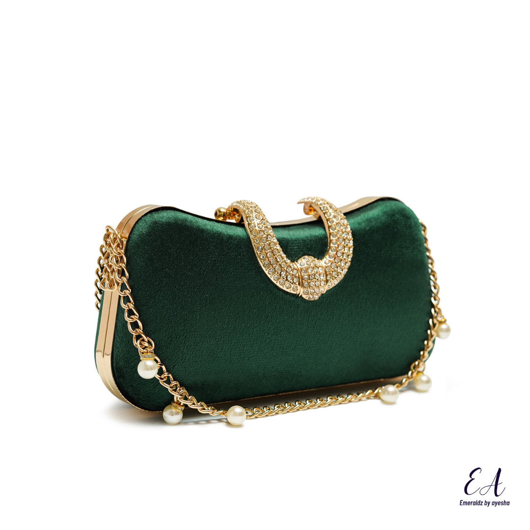 Fiona Clutch (green)