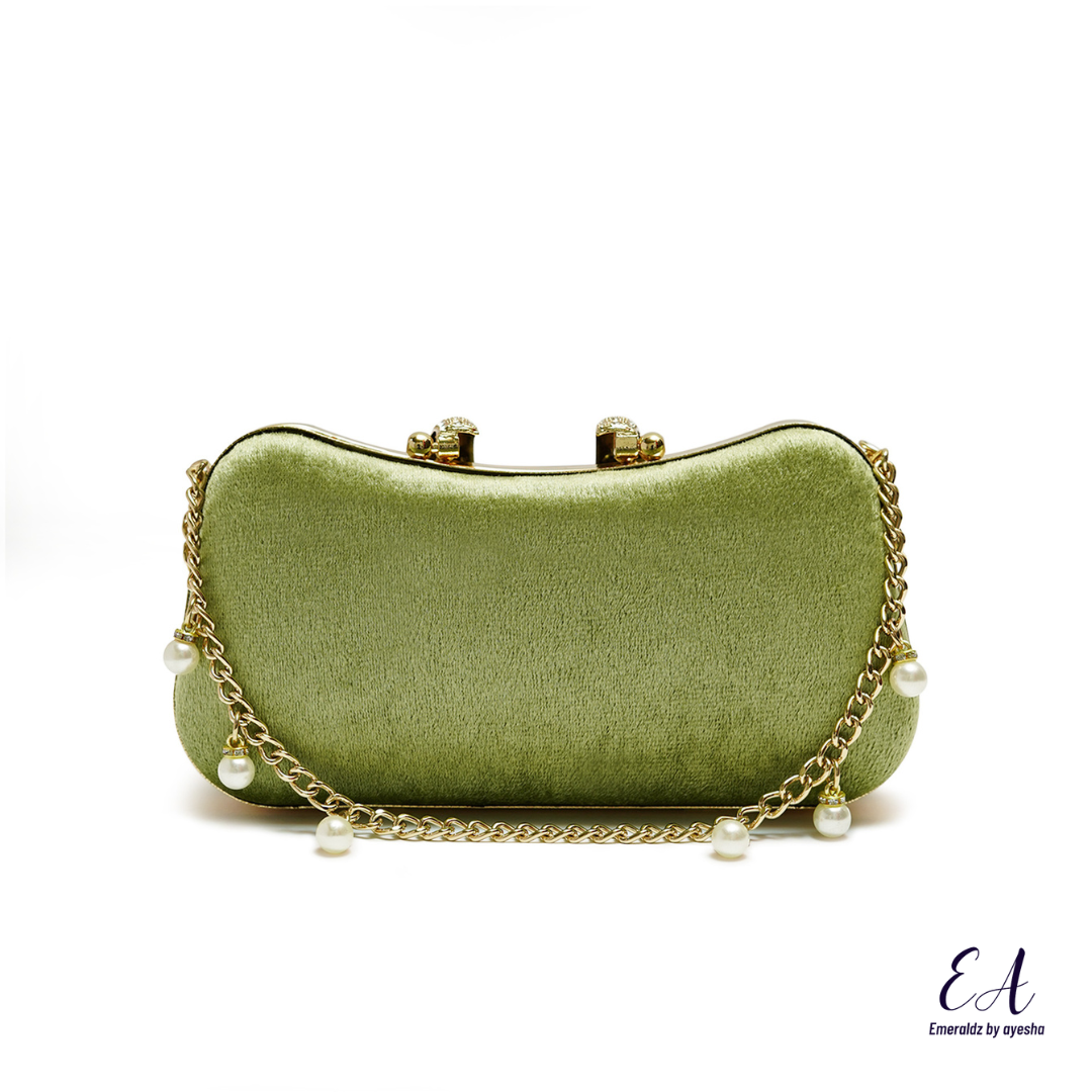 Fiona Clutch (olive green)