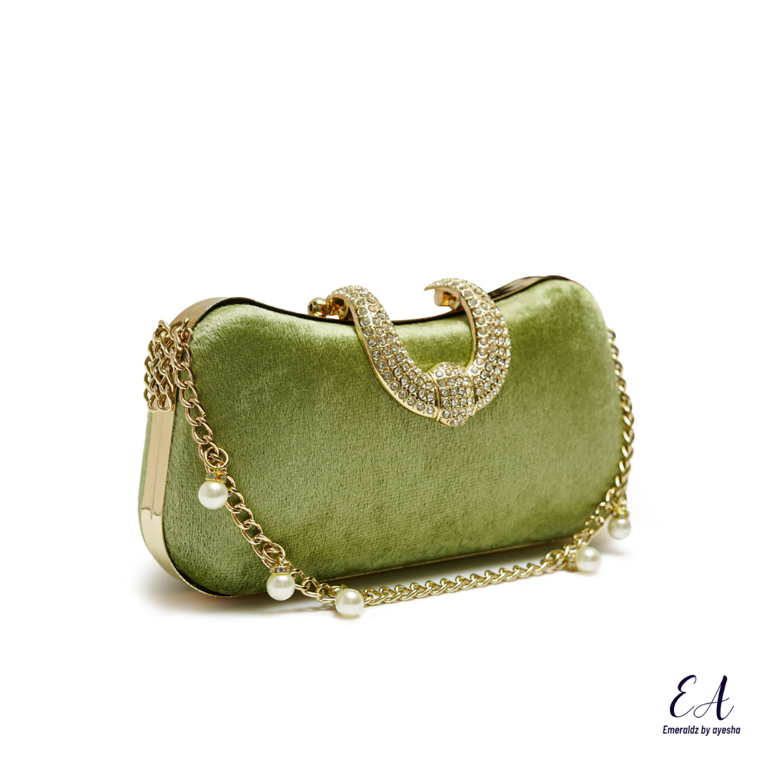 Fiona Clutch (olive green)