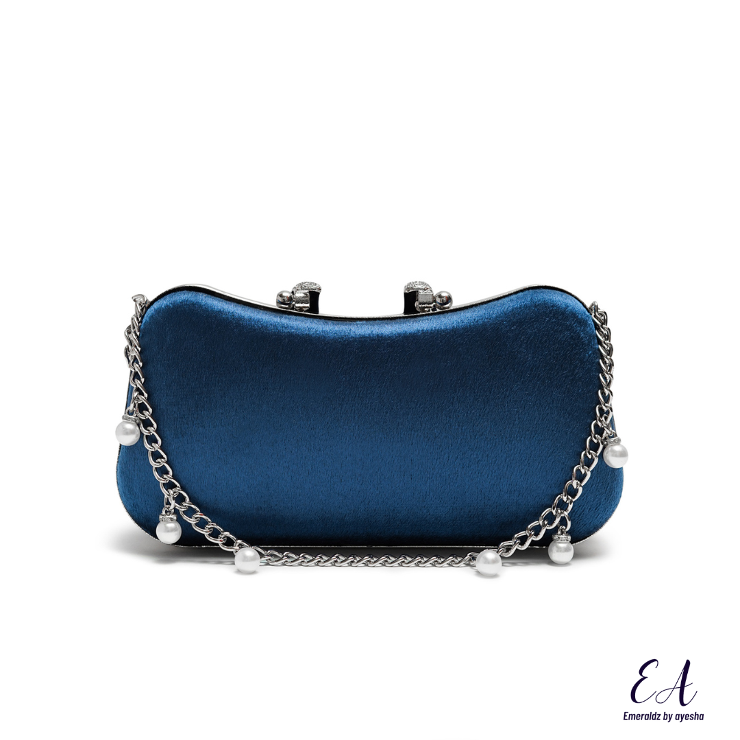 Fiona Clutch (blue)